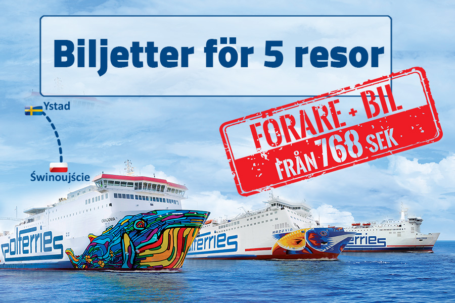 Biljetter för 5 resor